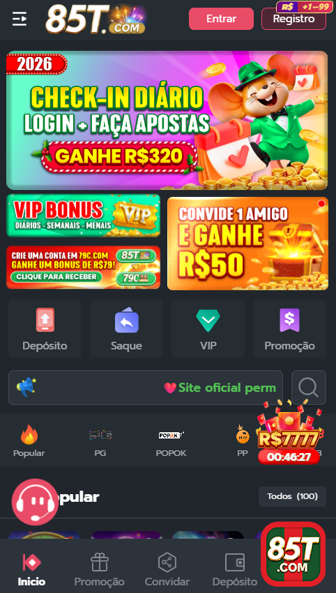 85t.com Destino Definitivo Jogos Online Apostas Esportivas Alta Qualidade Brasil